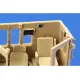 Eduard 36268 1/35 Doobi Bulldozer interior - colour Photo-Etched for AFV Photo etched set