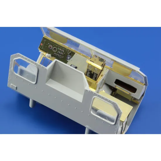 Eduard 36269 1/35 HEMTT interior - colour Photo-Etched for AFV Photo etched set