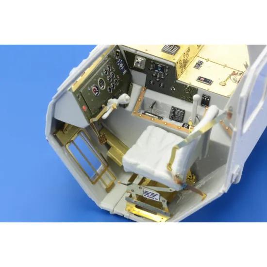 Eduard 36269 1/35 HEMTT interior - colour Photo-Etched for AFV Photo etched set