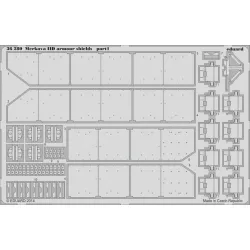 Eduard 36280 1/35 Merkava IID armour shields Photo-Etched for AFV Photo etched set