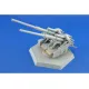Eduard 36329 1/35 WWII German 12.8cm FlaK 40 Zwilling Photo-Etched for AFV Photo etched set
