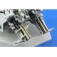 Eduard 36329 1/35 WWII German 12.8cm FlaK 40 Zwilling Photo-Etched for AFV Photo etched set