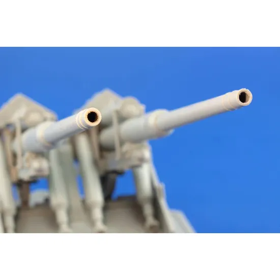 Eduard 36329 1/35 WWII German 12.8cm FlaK 40 Zwilling Photo-Etched for AFV Photo etched set