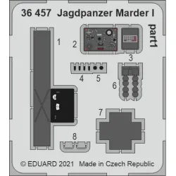 Eduard 36457 1/35 Jagdpanzer Marder I Photo-Etched for AFV Photo etched set
