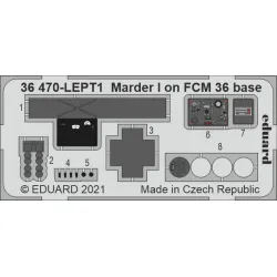 Eduard 36470 1/35 Marder I on FCM 36 base Photo-Etched for AFV Photo etched set