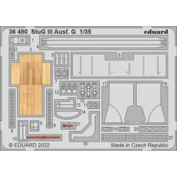 Eduard 36480 1/35 StuG III Ausf. G Photo-Etched for AFV Photo etched set