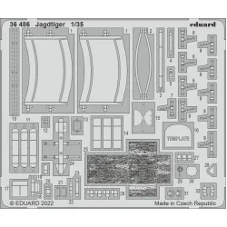 Eduard 36486 1/35 Jagdtiger Photo-Etched for AFV Photo etched set