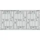 Eduard 36500 1/35 Sd.Kfz. 251/1 Ausf.C side stowage bins Photo-Etched for AFV Photo etched set