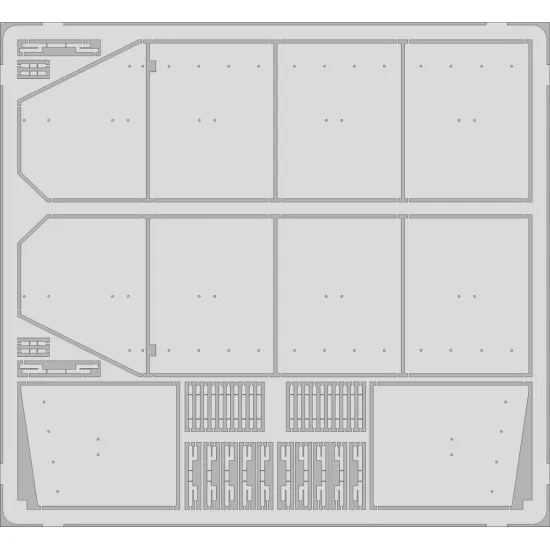 Eduard 36505 1/35 StuG IV (Sd.Kfz. 167) schurzen Photo-Etched for AFV Photo etched set
