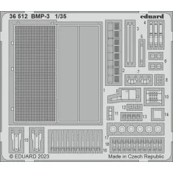 Eduard 36512 1/35 BMP-3 Photo-Etched for AFV Photo etched set