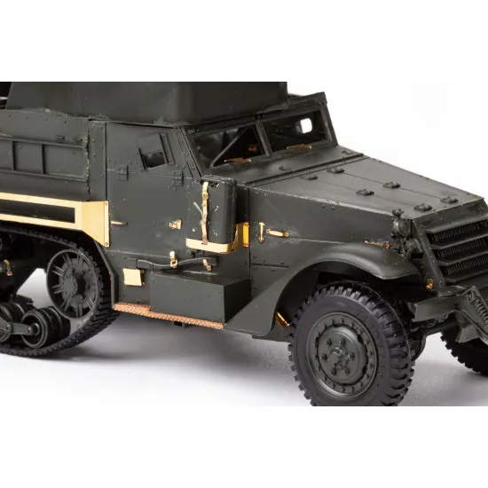 Eduard 36516 1/35 M3A2 Half Track Photo-Etched for AFV Photo etched set