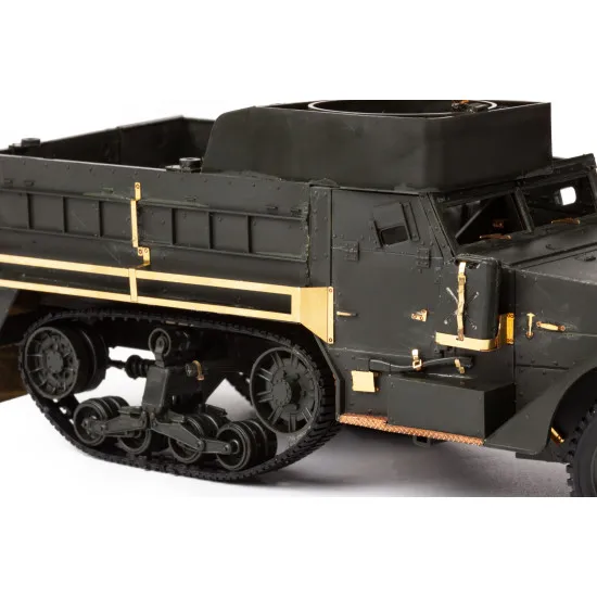 Eduard 36516 1/35 M3A2 Half Track Photo-Etched for AFV Photo etched set