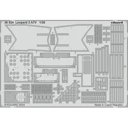 Eduard 36524 1/35 Leopard 2 A7V Photo-Etched for AFV Photo etched set