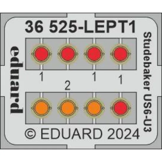 Eduard 36525 1/35 Studebaker US6-U3 Photo-Etched for AFV Photo etched set