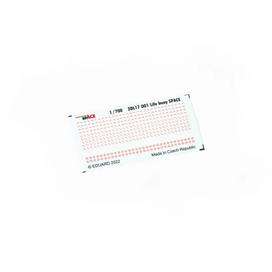 Eduard 3DL17001 1/700 Life buoy SPACE 1/700 3D Decal for Ships Space