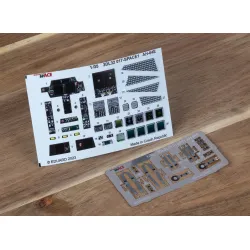 Eduard 3DL32017 1/35 AH-64E SPACE 3D Decal for Aircraft Space