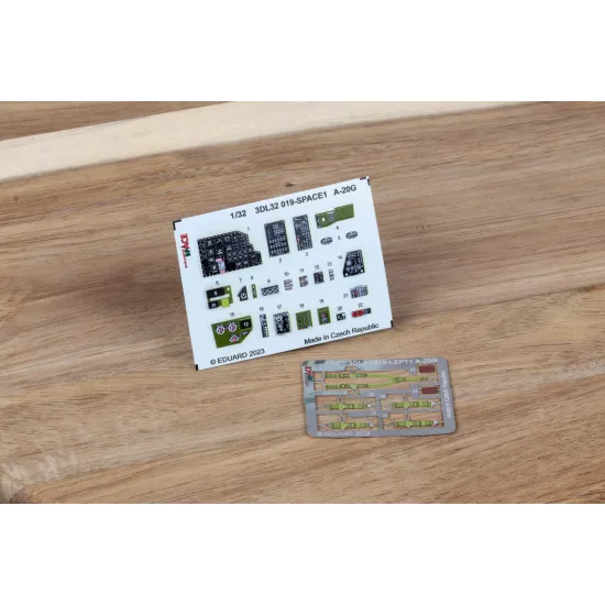 Eduard 3DL32019 1/32 A-20G SPACE 3D Decal for Aircraft Space