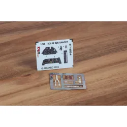 Eduard 3DL32026 1/32 Bf 109E-4 SPACE 3D Decal for Aircraft