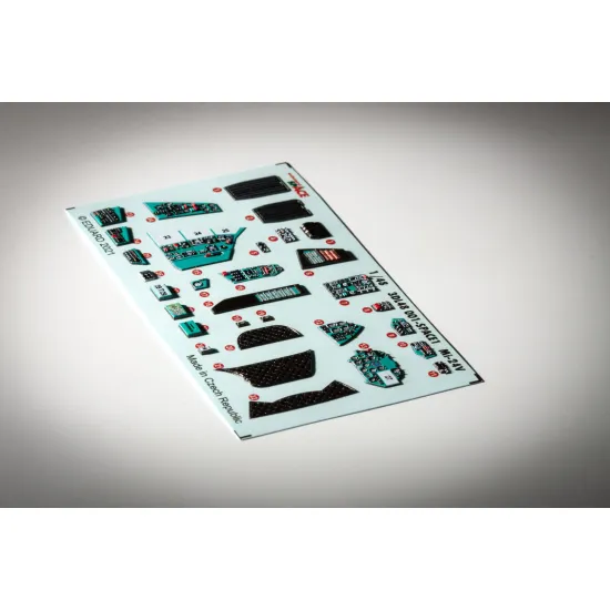 Eduard 3DL48001 1/48 Mi-24V SPACE 3D Decal for Aircraft Space