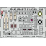 Eduard 3DL48009 1/48 P-38F SPACE 3D Decal for Aircraft Space
