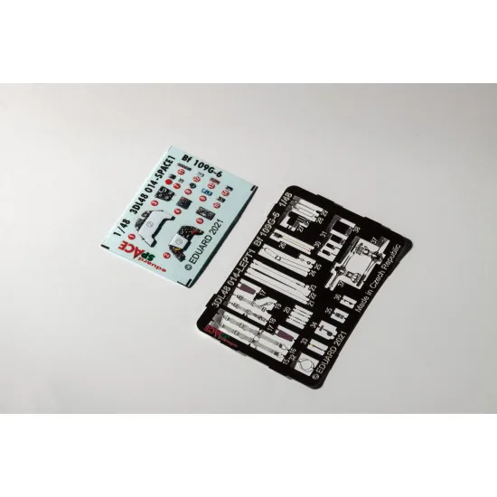 Eduard 3DL48014 1/48 Bf 109G-6 SPACE 3D Decal for Aircraft Space