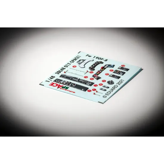 Eduard 3DL48017 1/48 Fw 190F-8 SPACE 3D Decal for Aircraft Space