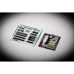 Eduard 3DL48024 1/48 B-17F/G radio compartment SPACE 3D Decal for Aircraft Space