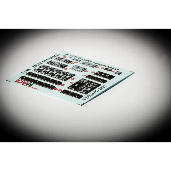 Eduard 3DL48024 1/48 B-17F/G radio compartment SPACE 3D Decal for Aircraft Space