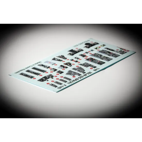 Eduard 3DL48025 1/48 F-14D SPACE 3D Decal for Aircraft Space