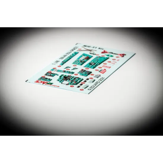 Eduard 3DL48026 1/48 MiG-21bis SPACE 3D Decal for Aircraft Space