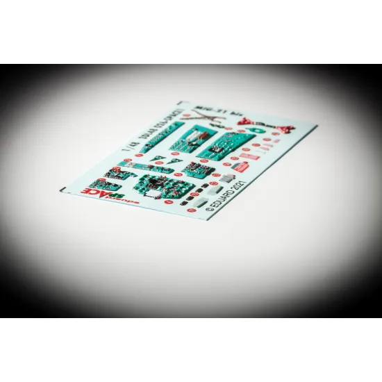 Eduard 3DL48026 1/48 MiG-21bis SPACE 3D Decal for Aircraft Space