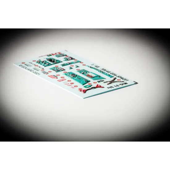 Eduard 3DL48026 1/48 MiG-21bis SPACE 3D Decal for Aircraft Space