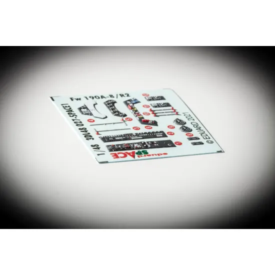 Eduard 3DL48027 1/48 Fw 190A-8/R2 SPACE 3D Decal for Aircraft Space
