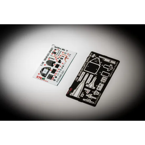 Eduard 3DL48031 1/48 Spitfire Mk.V SPACE 3D Decal for Aircraft Space