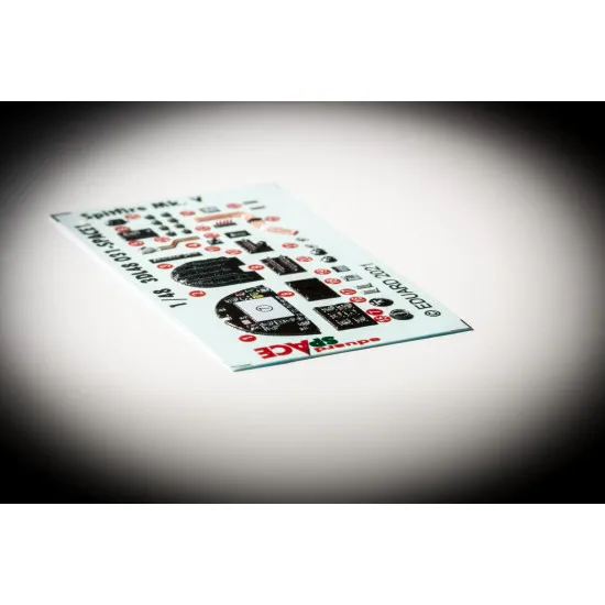 Eduard 3DL48031 1/48 Spitfire Mk.V SPACE 3D Decal for Aircraft Space