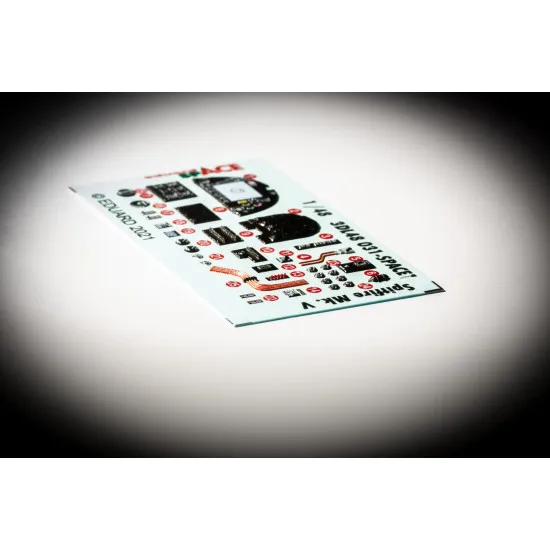 Eduard 3DL48031 1/48 Spitfire Mk.V SPACE 3D Decal for Aircraft Space