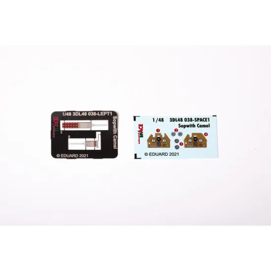 Eduard 3DL48038 1/48 Sopwith Camel SPACE 3D Decal for Aircraft Space