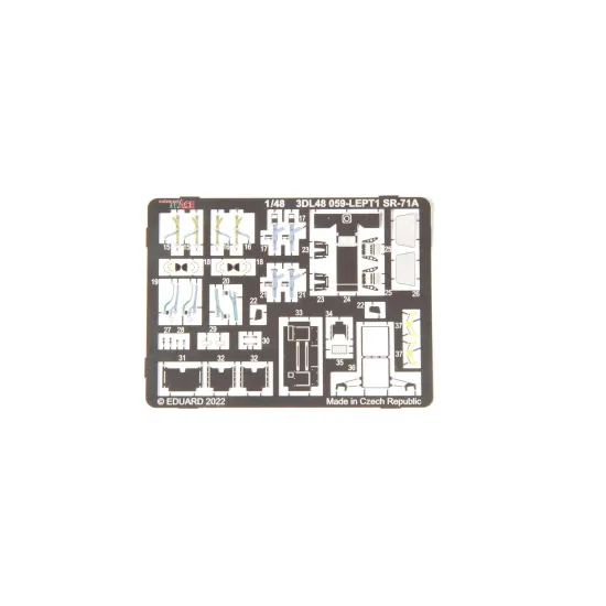 Eduard 3DL48059 1/48 SR-71A SPACE 3D Decal for Aircraft Space