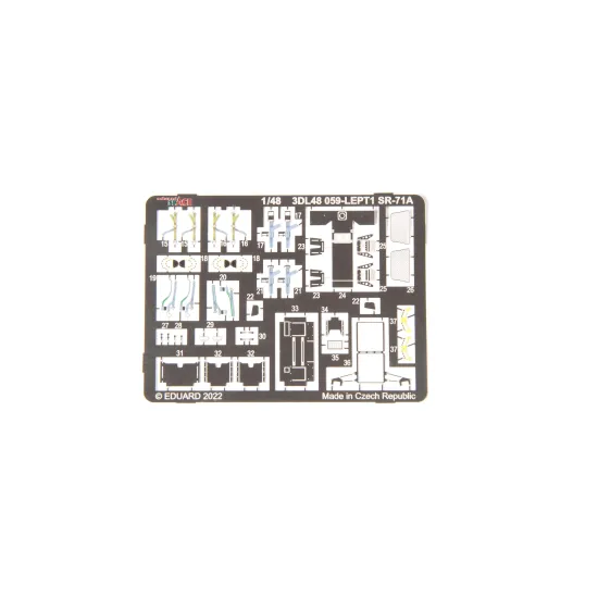 Eduard 3DL48059 1/48 SR-71A SPACE 3D Decal for Aircraft Space