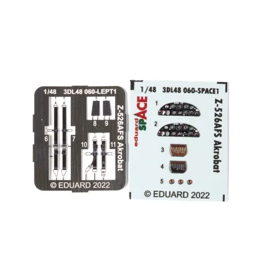 Eduard 3DL48060 1/48 Z-526AFS Akrobat SPACE 3D Decal for Aircraft Space