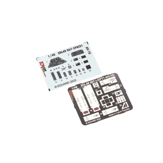 Eduard 3DL48067 1/48 AH-1G SPACE 3D Decal for Aircraft Space