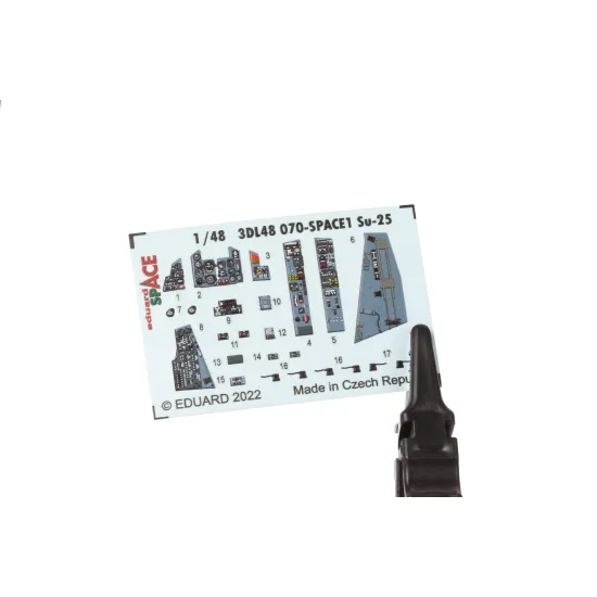 Eduard 3DL48070 1/48 Su-25 SPACE 3D Decal for Aircraft Space