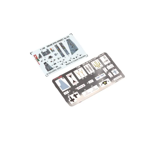 Eduard 3DL48070 1/48 Su-25 SPACE 3D Decal for Aircraft Space