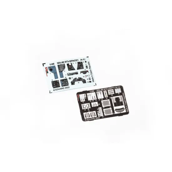 Eduard 3DL48073 1/48 A-1J SPACE 3D Decal for Aircraft Space
