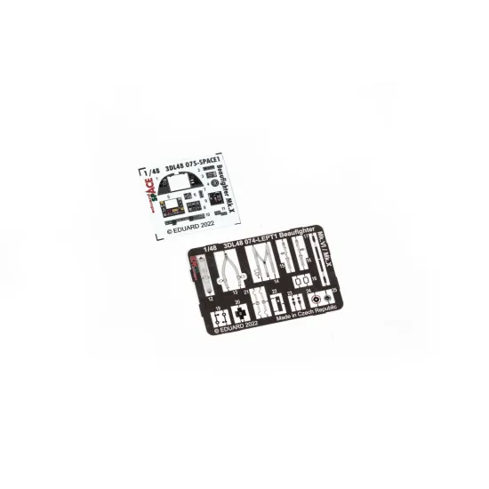 Eduard 3DL48075 1/48 Beaufighter Mk.X SPACE 3D Decal for Aircraft Space