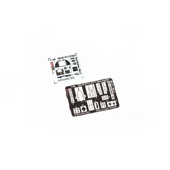 Eduard 3DL48075 1/48 Beaufighter Mk.X SPACE 3D Decal for Aircraft Space