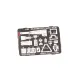 Eduard 3DL48086 1/48 Spitfire Mk.XII SPACE 3D Decal for Aircraft Space