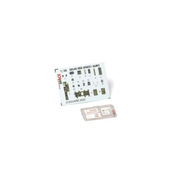 Eduard 3DL48088 1/48 A6M3 SPACE 3D Decal for Aircraft Space