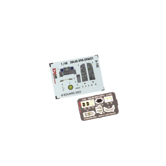 Eduard 3DL48098 1/48 A-10C SPACE 3D Decal for Aircraft Space
