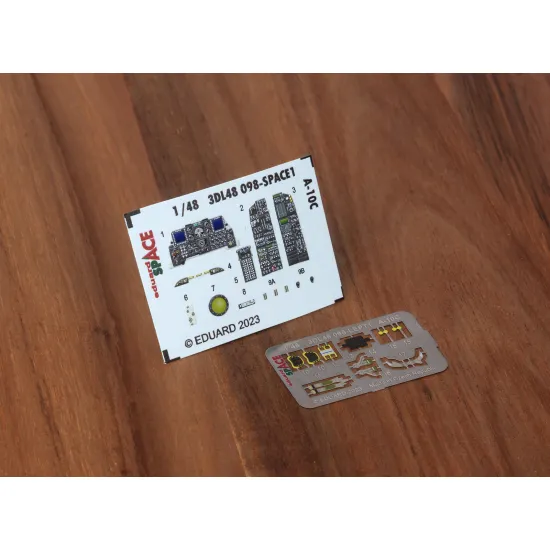Eduard 3DL48098 1/48 A-10C SPACE 3D Decal for Aircraft Space